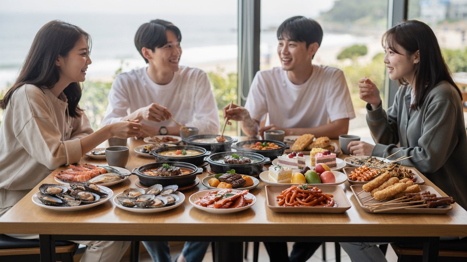 어떤 걸 먹을까, 유형별로 정리해볼게요 · 경포대 근처에서 즐길 수 있는 먹거리는 크게 네 가지 유형으로 나눌 수 있어요.