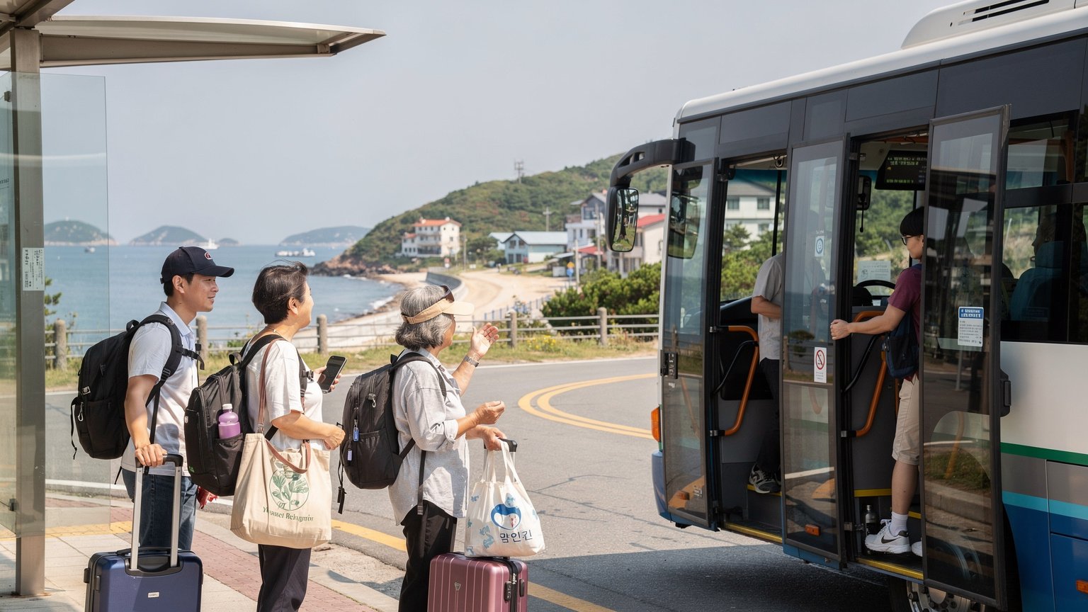 거제도 대중교통으로 여행하기, 버스 시간표부터 노선 확인까지 한눈에 · 대표 여행 풍경