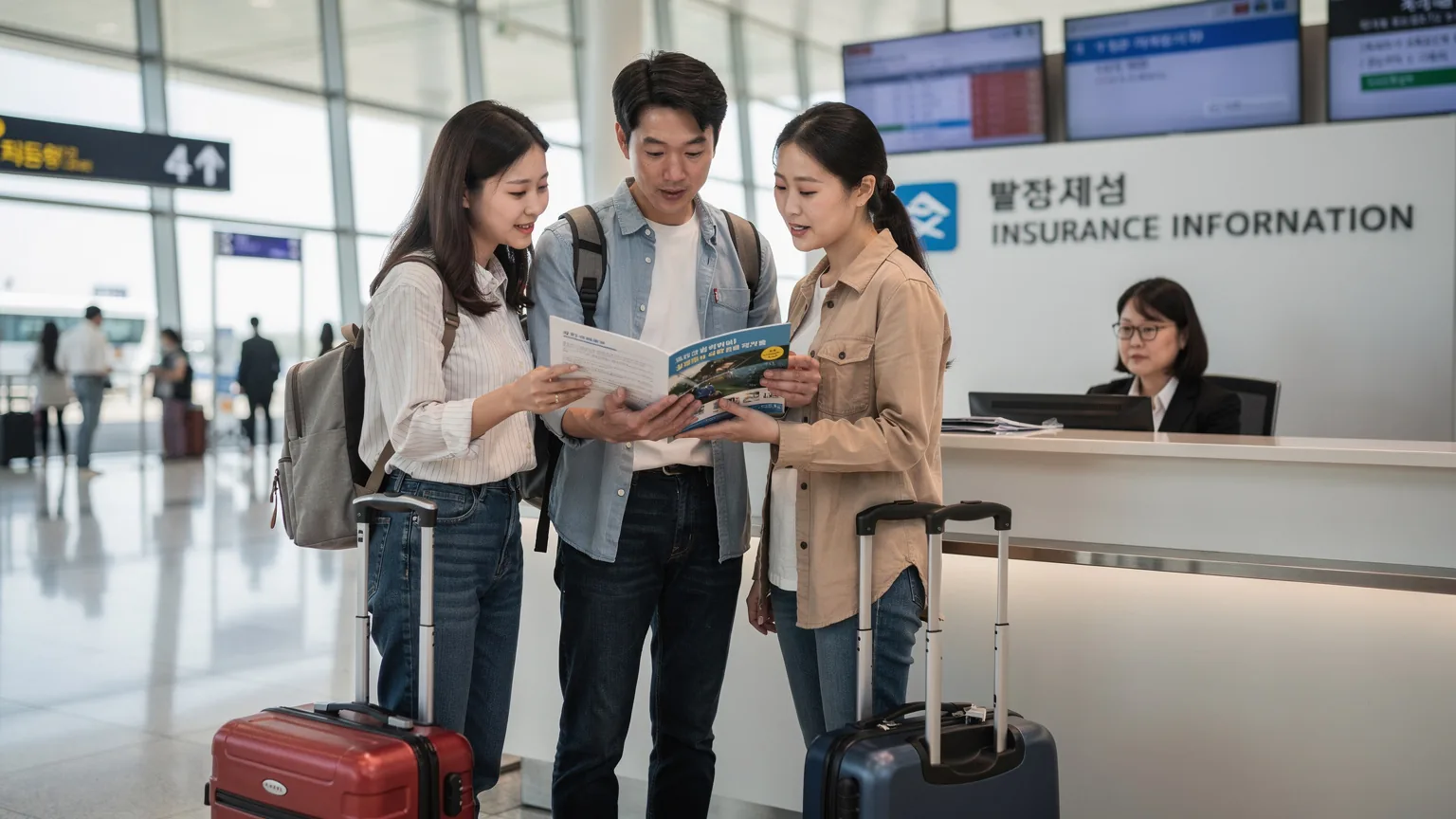 해외여행상해보험 핵심 내용을 정리한 대표 이미지