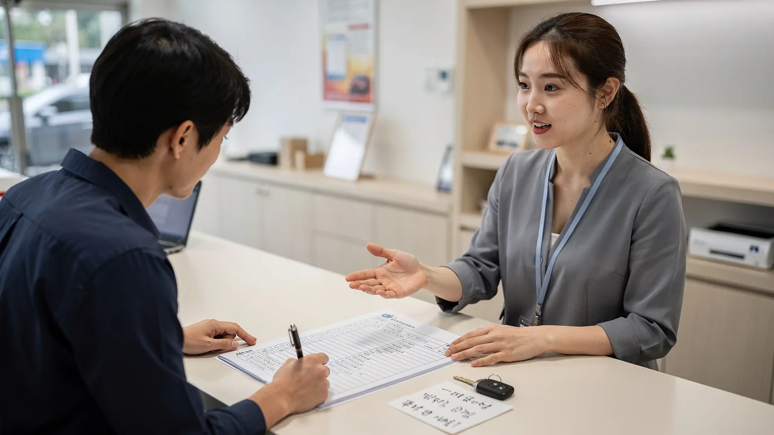 렌트카 예약 과정에서 꼭 거쳐야 할 절차와 주의사항 - 예약 전 차량 종류와 옵션 확인 : 렌트 사이트에는 차종별 상세 정보가 제공됩니다