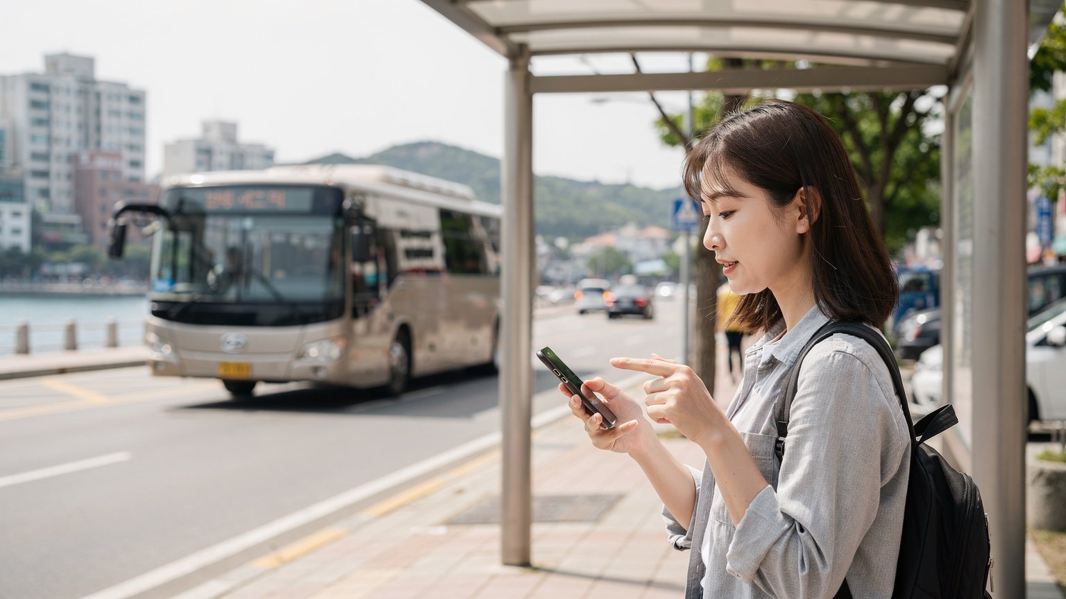 거제도 대중교통 · 버스 시간표, 이렇게 순서대로 확인하세요 · 거제도 여행을 계획할 때 가장 먼저 해야 할 일은 거제시 버스정보시스템 홈페이지에 접속하는 것입니다. 처음 방문하면 메뉴가 다소 낯설 수 있는데, 다음 순서를 따라가면 어렵지 않게 원하는 정보를 찾을 수 있어요. 먼저 홈페이지 상단 메뉴에서 '버스운행정보'를 클릭한 뒤, 시내버스 시간표 항목으로 들어갑니다. 여기서 본인이