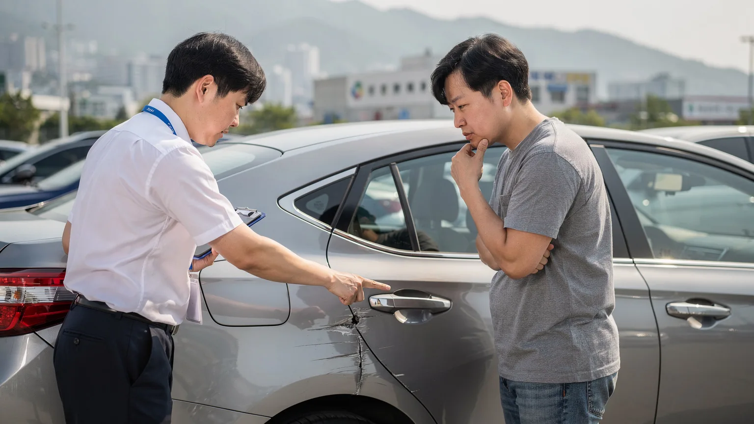 차량 상태 점검과 손상 확인: 사진 촬영과 체크리스트 활용 - 반납 시 가장 골치 아픈 부분은 차량의 손상 여부 확인입니다