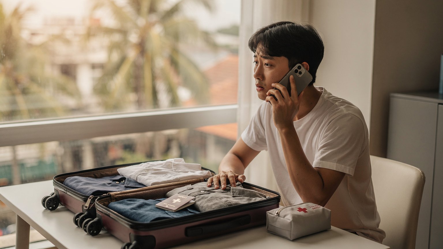 베트남 시민 보호 핫라인 안내 이미지