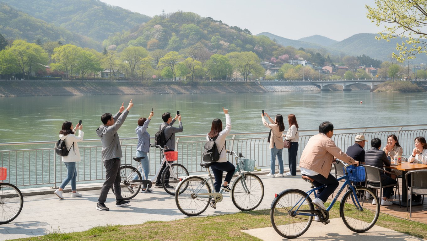 춘천 소양강 상고대 일출 / 일몰 카누 체험