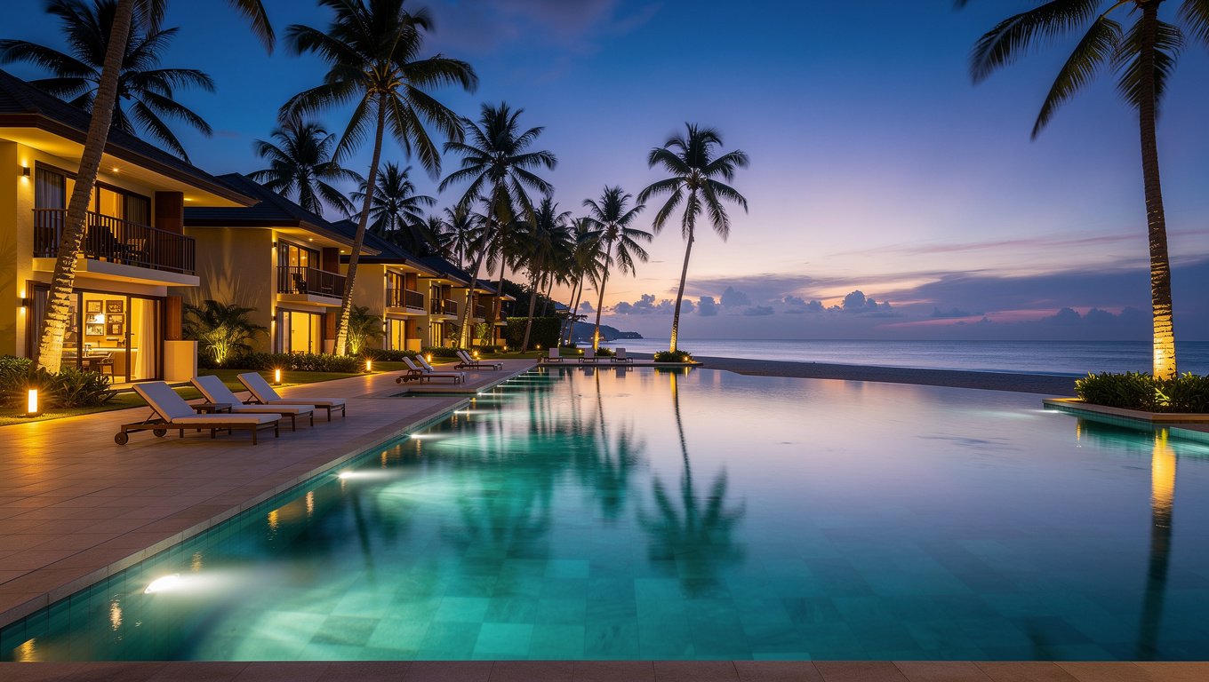 번화가와 리조트 중 동선에 맞는 숙소 선택의 중요성
