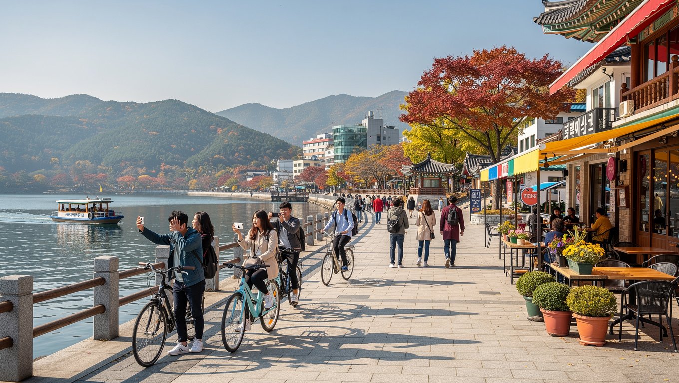 춘천 레일바이크 체험 (가평역, 경강역, 김유정역 코스)