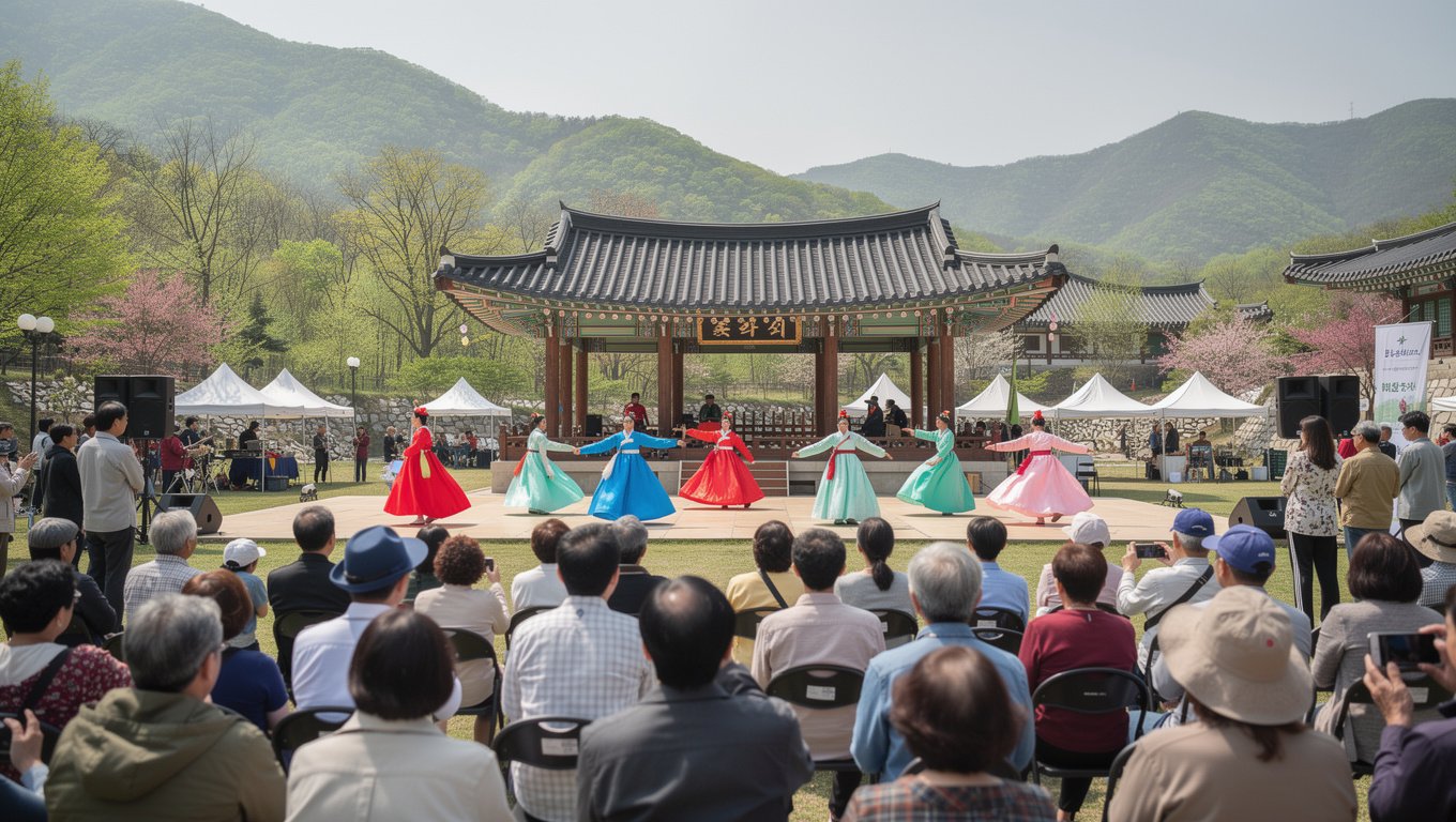 영월을 대표하는 전통 역사 문화축제의 분위기