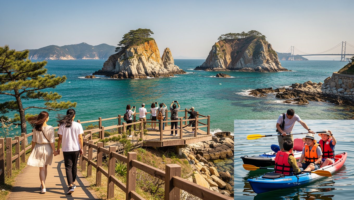 외도+해금강 유람선 :마이리얼트립 대한민국여행 거제여행 상품