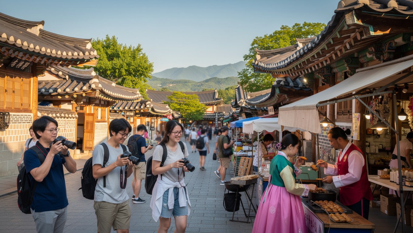 Jeonju Hanok Village Hanbok Experience & Photo Shoot 상품