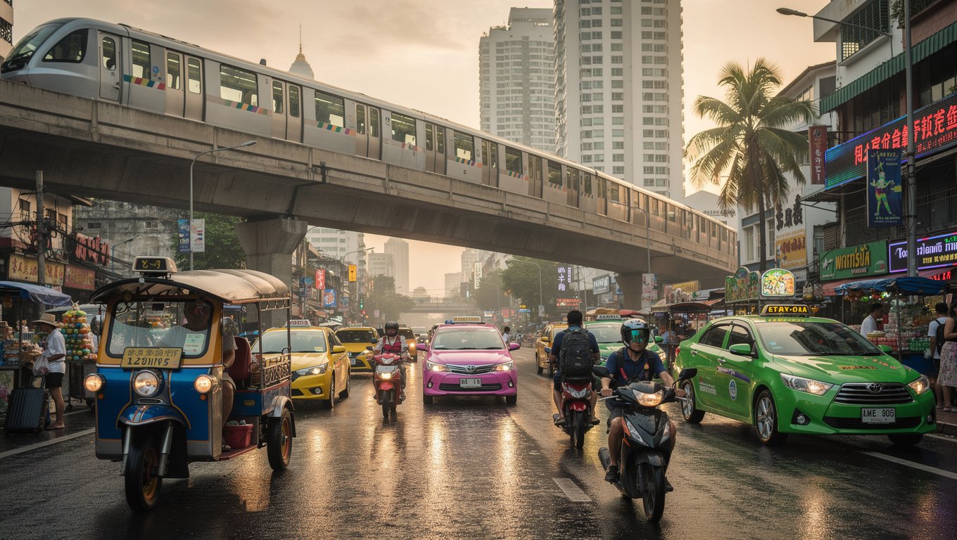 Bangkok BTS Skytrain Rabbit Card 상품